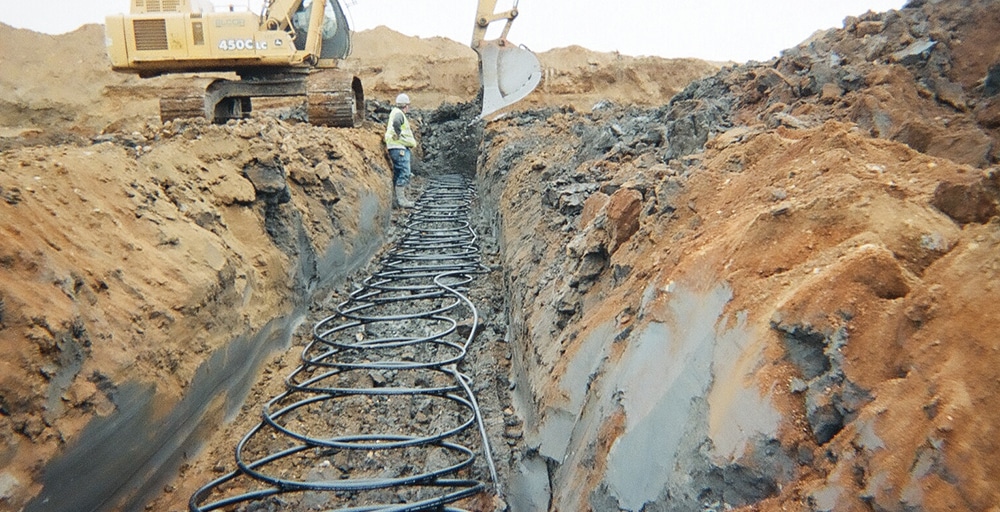 Geothermal underground