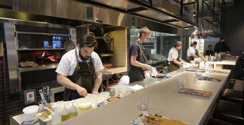 Hewing hotel kitchen