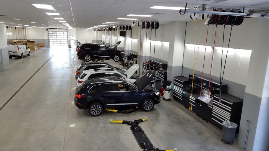 Audi Service Bays